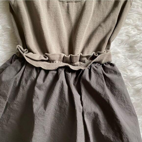 J. Crew Bubble Dress Gray Lightweight Womens Size XS - Picture 5 of 6